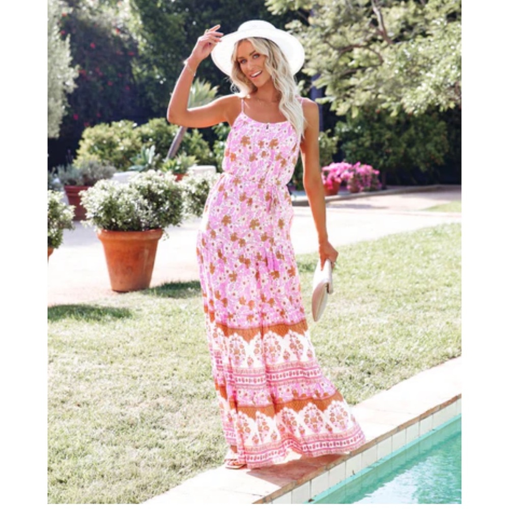 NWT Aakaa - Vici Serenade Me Maxi Dress XL